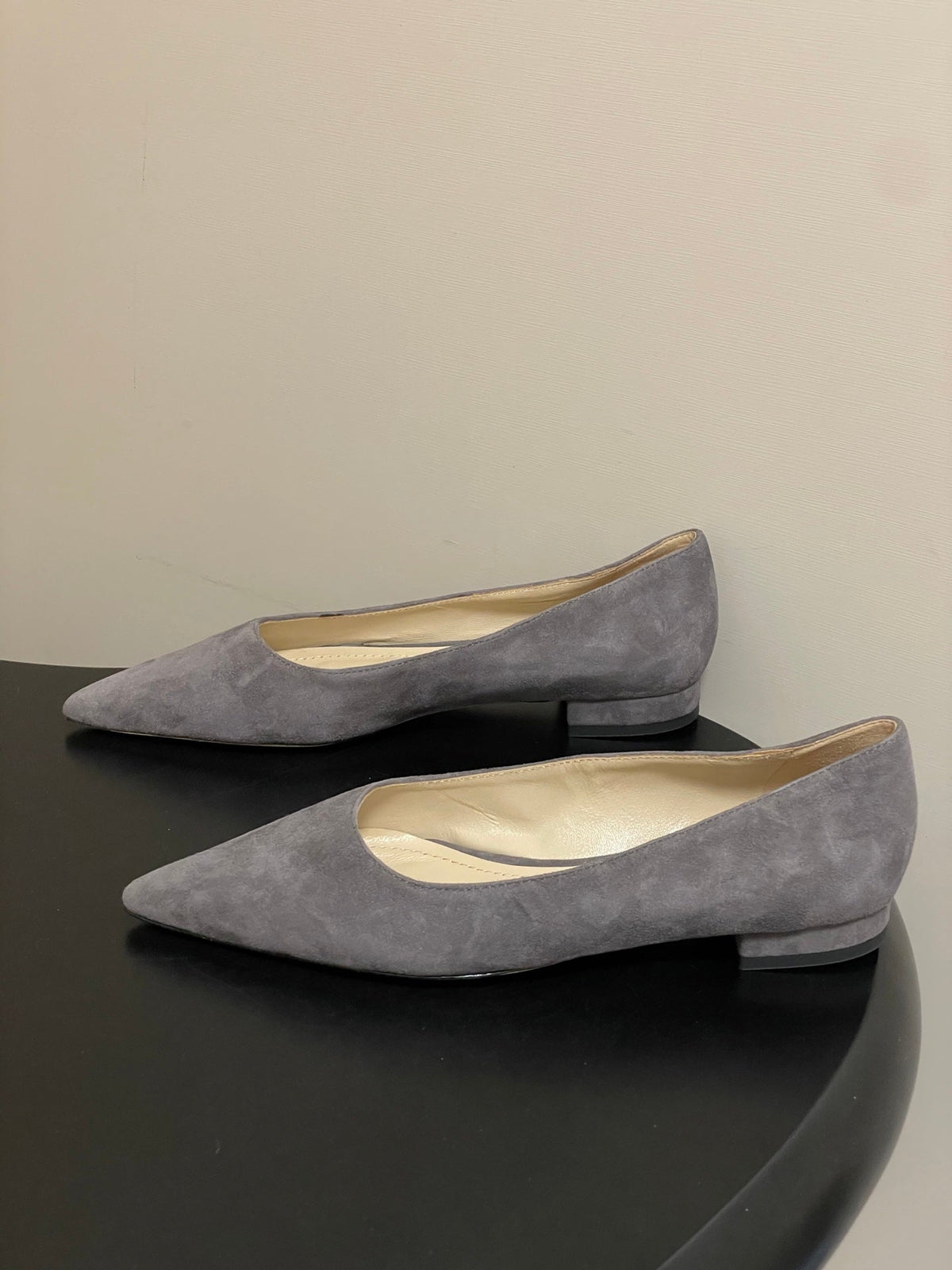 GR 26s Flats Grey Suede 164787