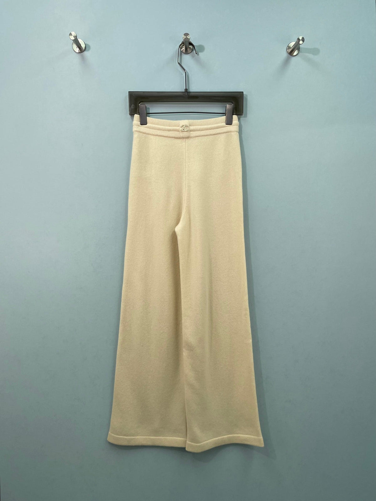 Chanel 26S Wide-Leg Knit Pants 1737