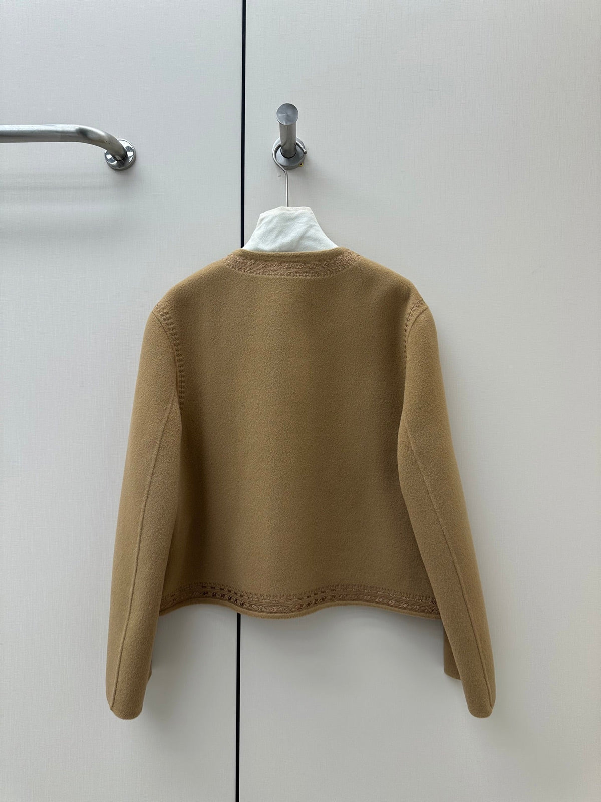 HM 26S Jacket Tonal Embroidery Wool Cashmere 435173