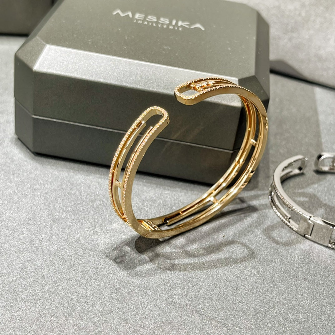 Messika Move 10th Paved Diamond Bracelet