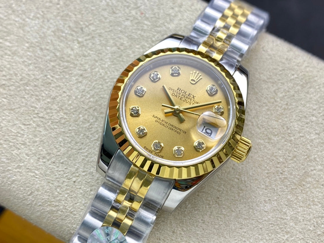 Datejust 31 Two-Tone Gold Steel