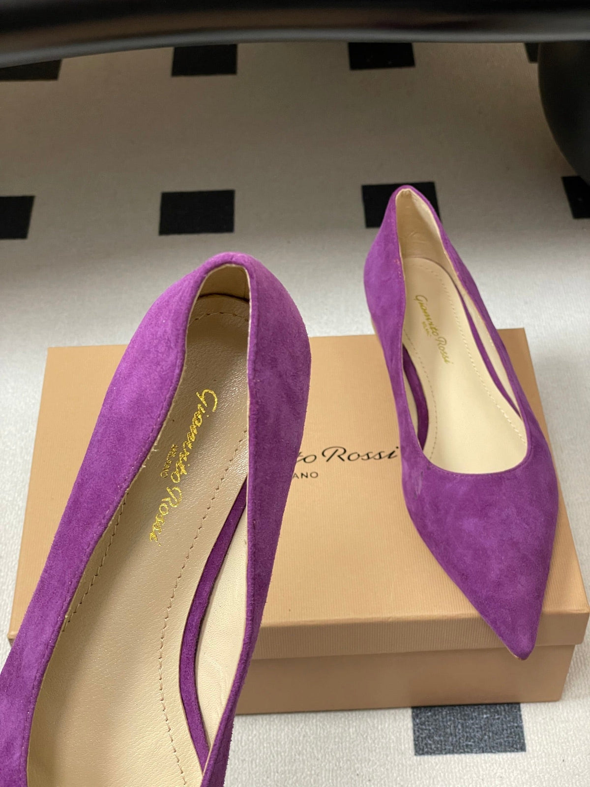 GR 26s Flats Purple Suede 164790
