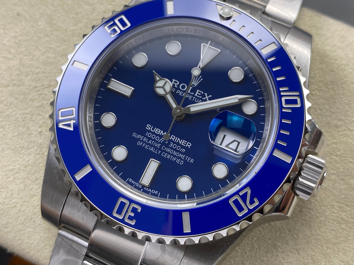 Rolex Submariner Date Blue Ceramic Blue Dial