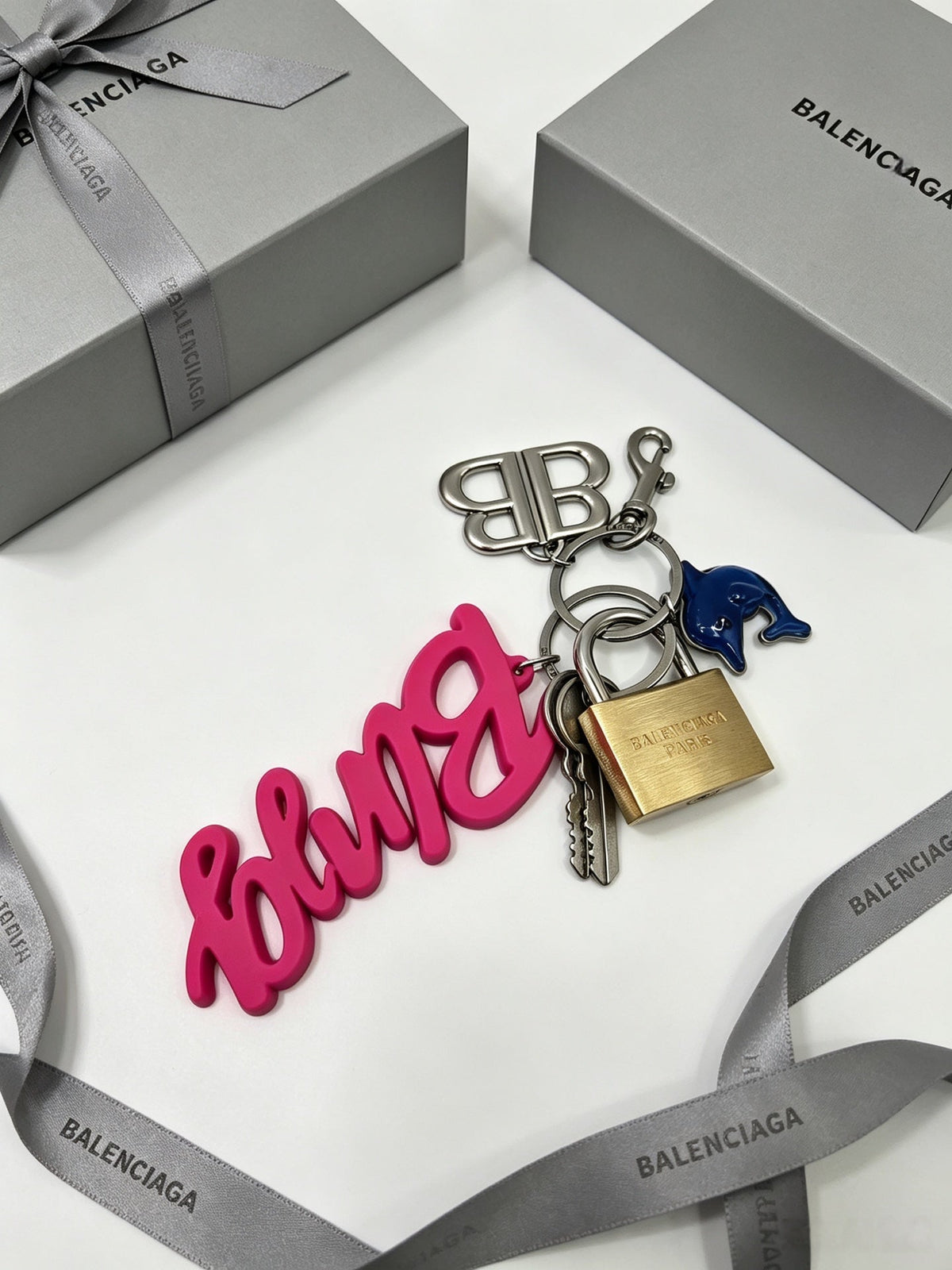 Balenciaga Keychain Charm