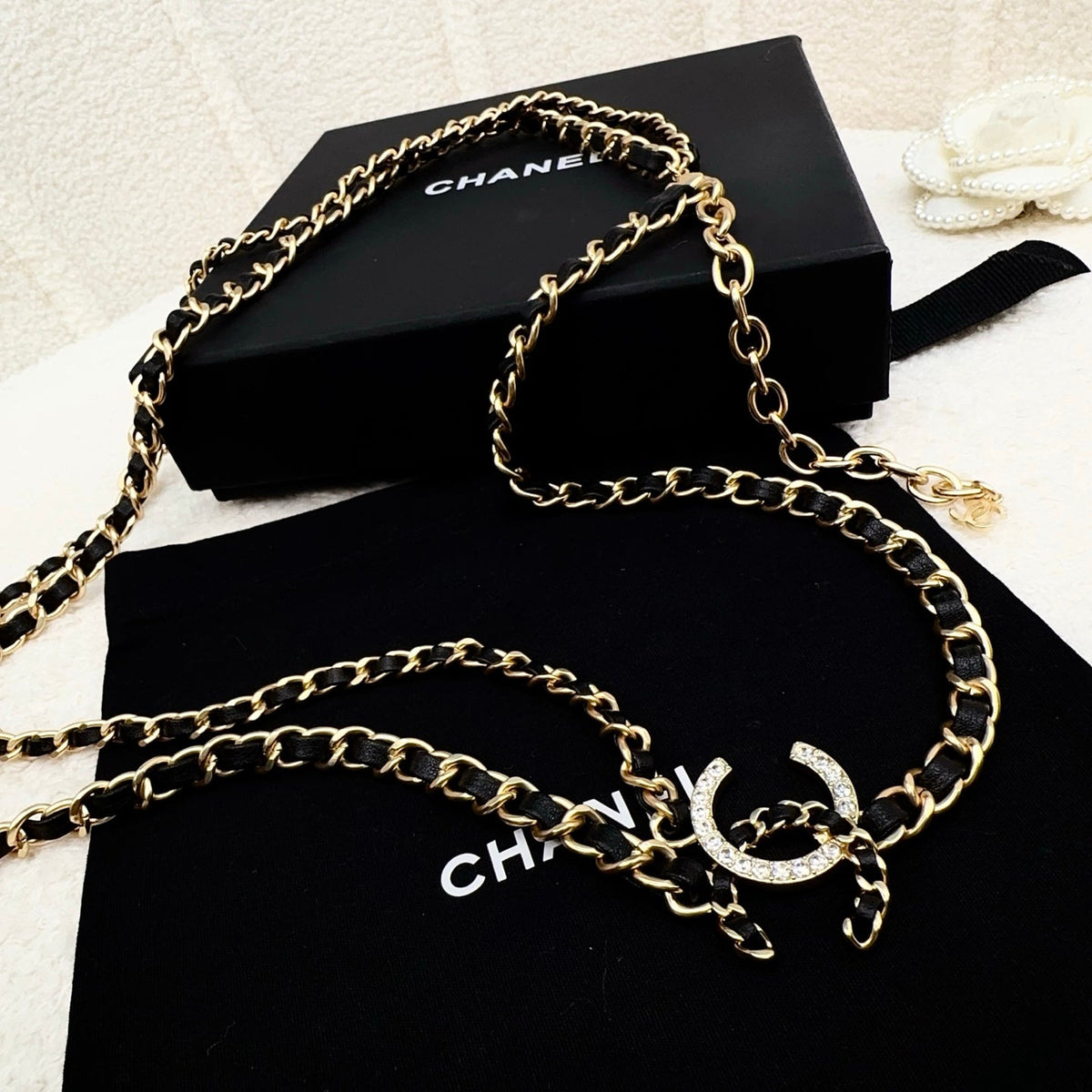 Chanel 2026 Logo CC Waist Chain Belt Gold-Hardware 217213