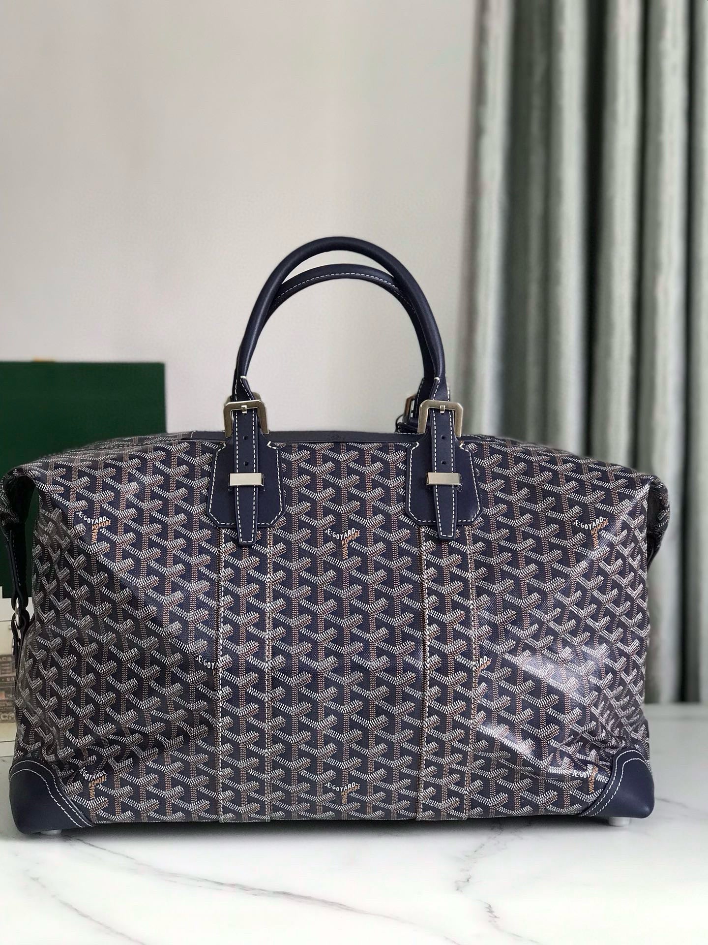Goya Navy Blue Boeing 45 Travel Bag