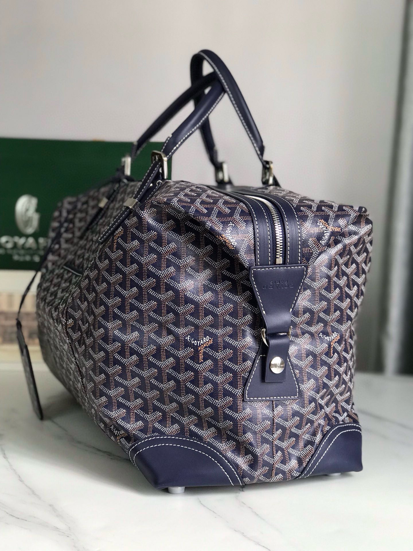 Goya Navy Blue Boeing 45 Travel Bag