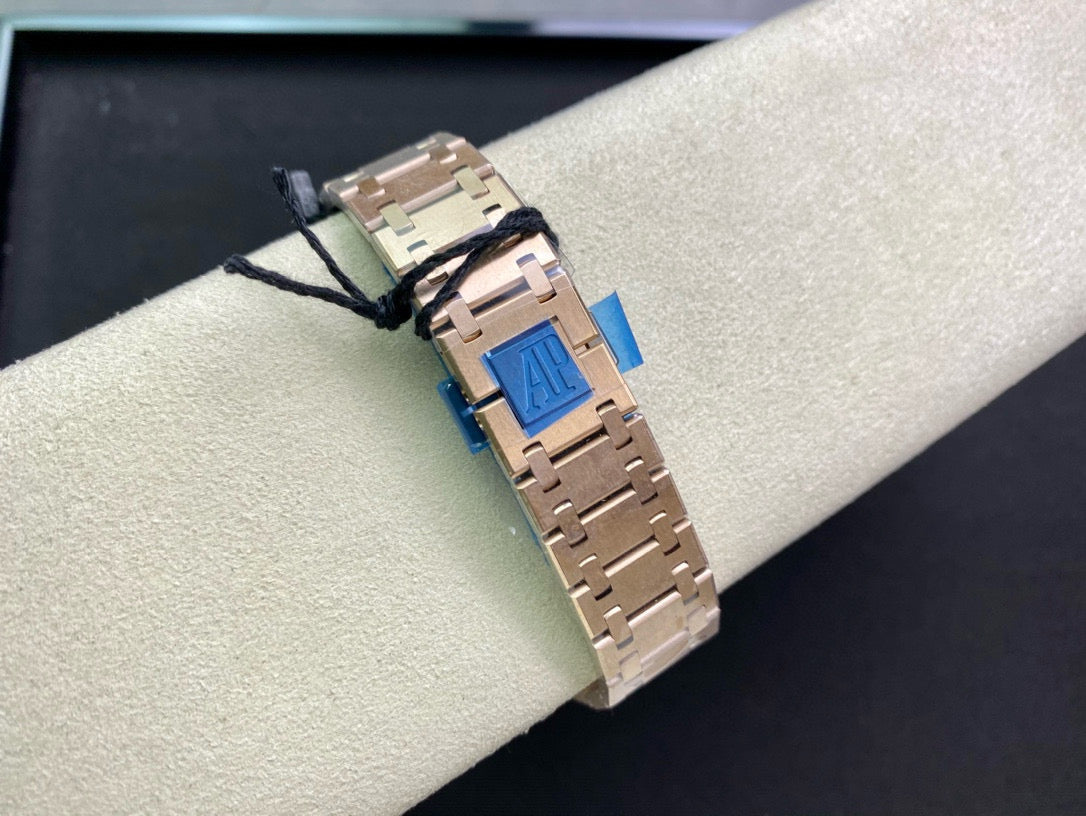 Audemars Piguet Royal Oak Jumbo 39mm Extra-Thin Rose Gold Smoked Slate Grey Dial