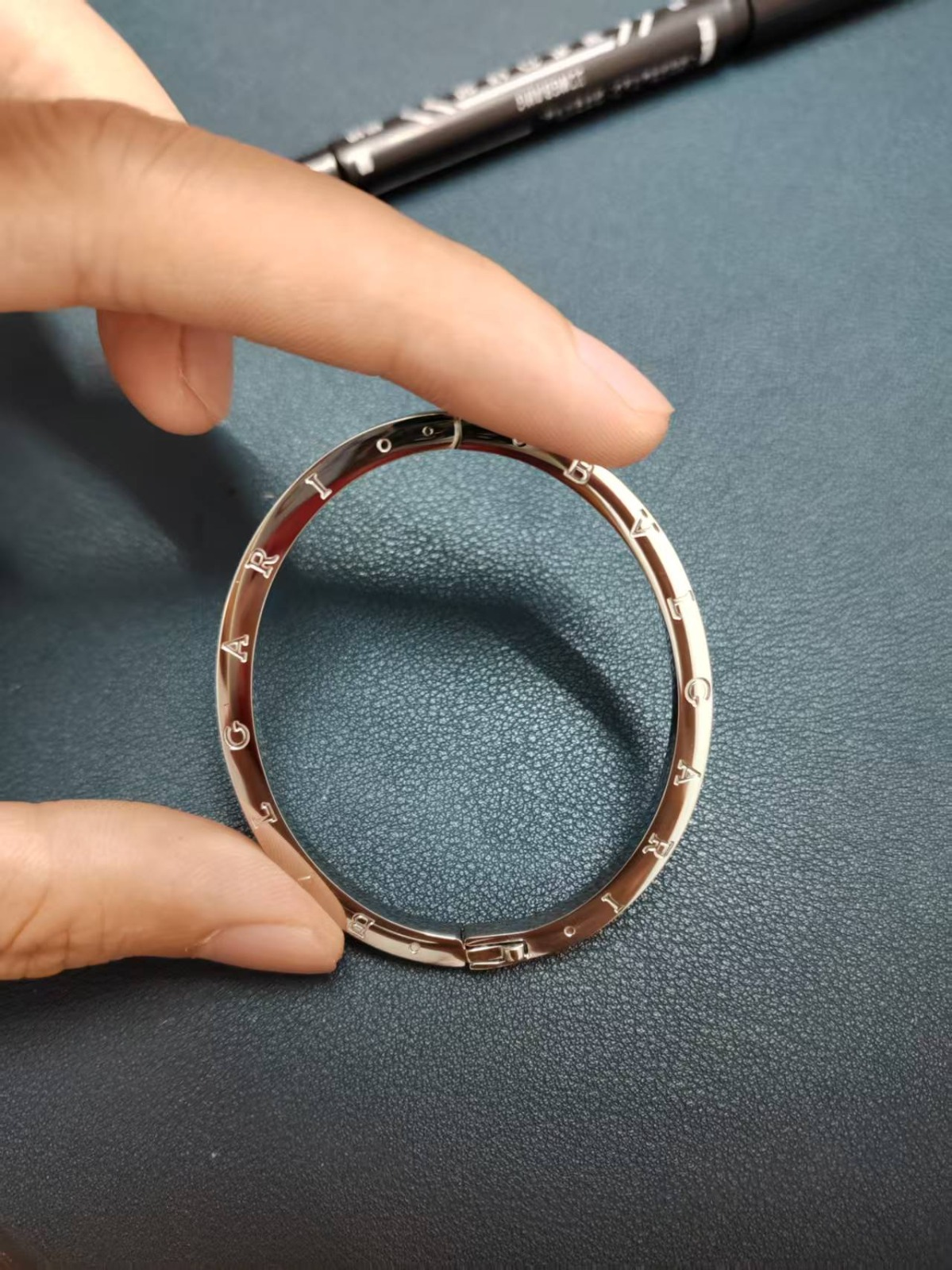 Bvlgari White Gold Bracelet