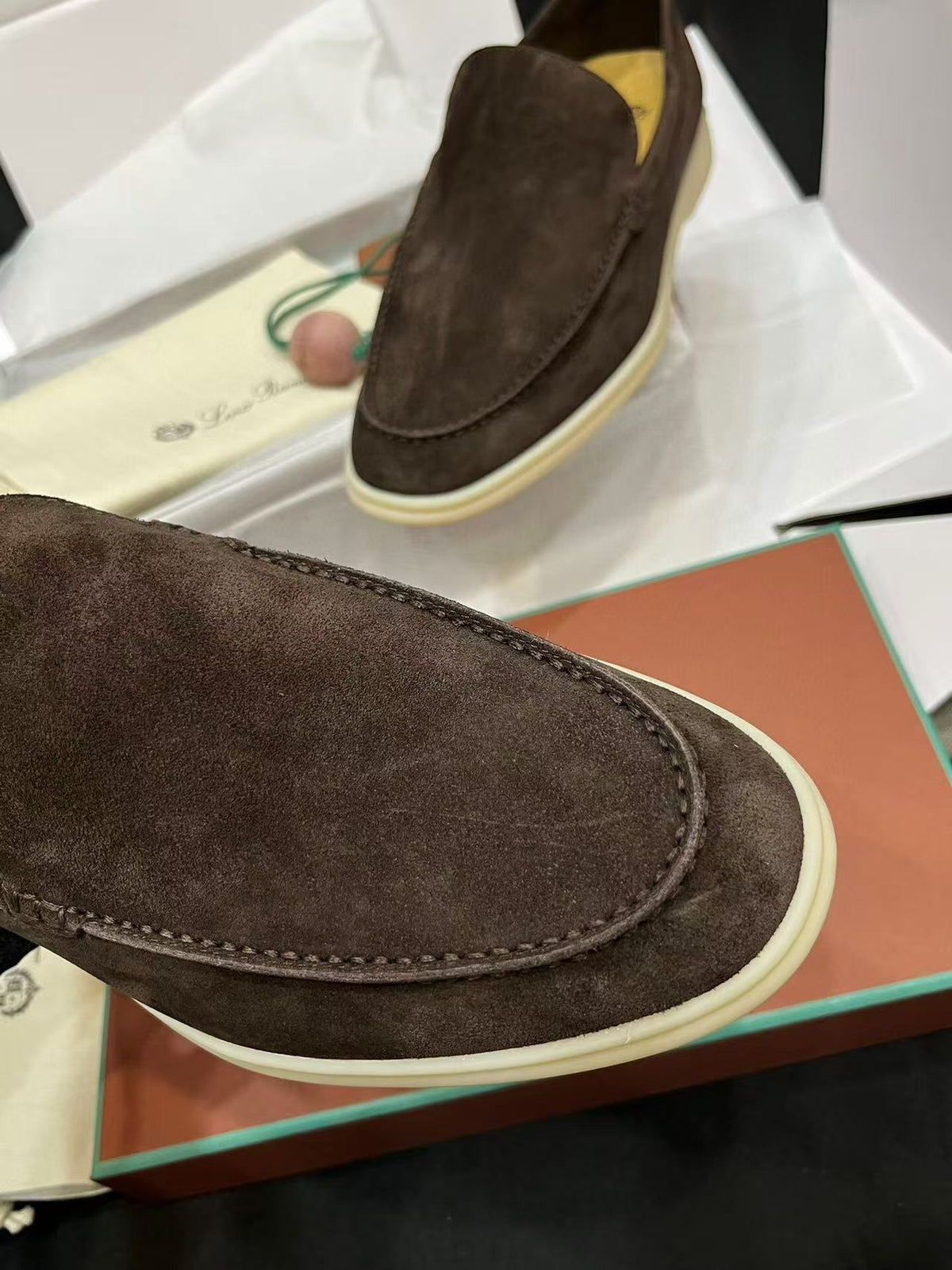 LP 2025 Summer Walk Loafer Brown Suede