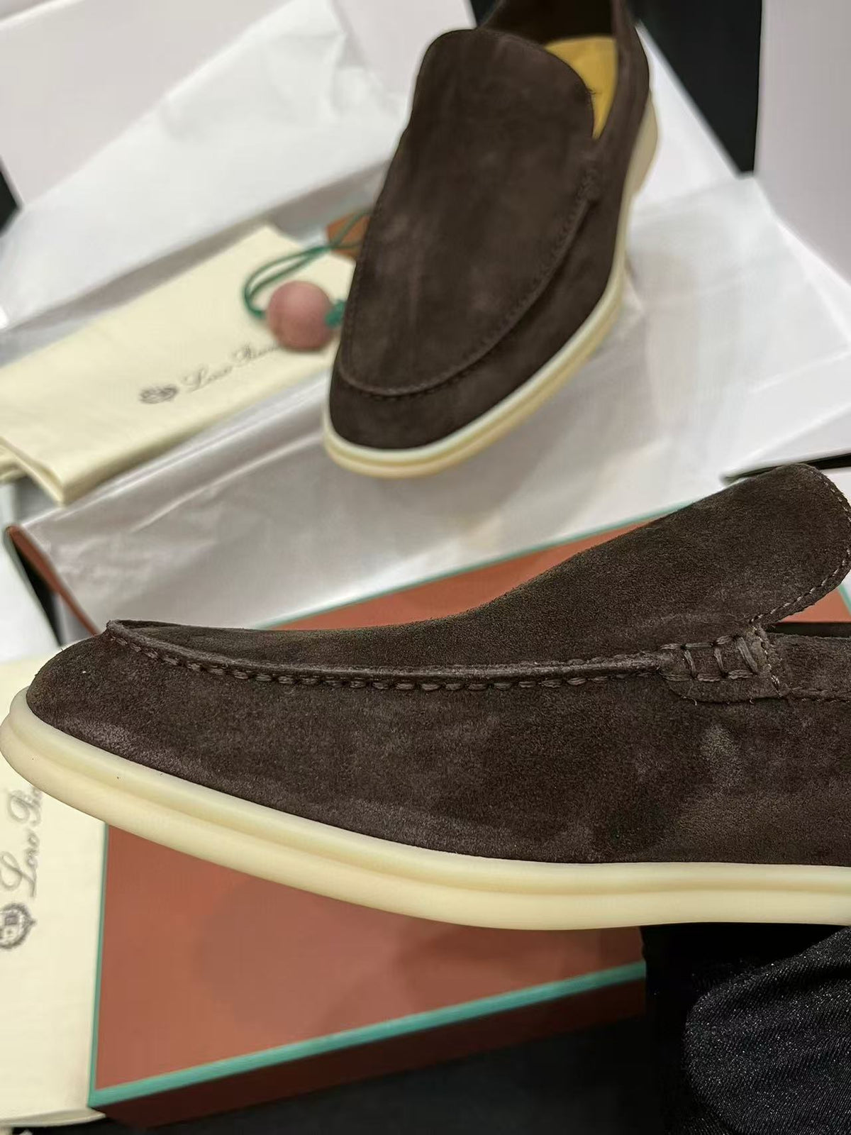 LP 2025 Summer Walk Loafer Brown Suede