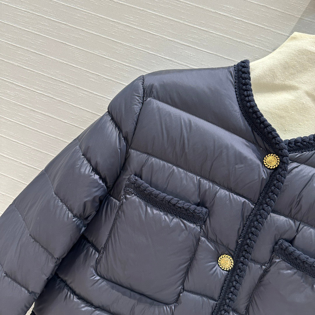 MC Women's Aristeo Short Down Jacket Navy Blue