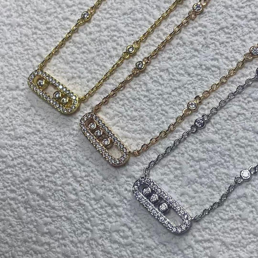 Move Classique Pavé Necklace