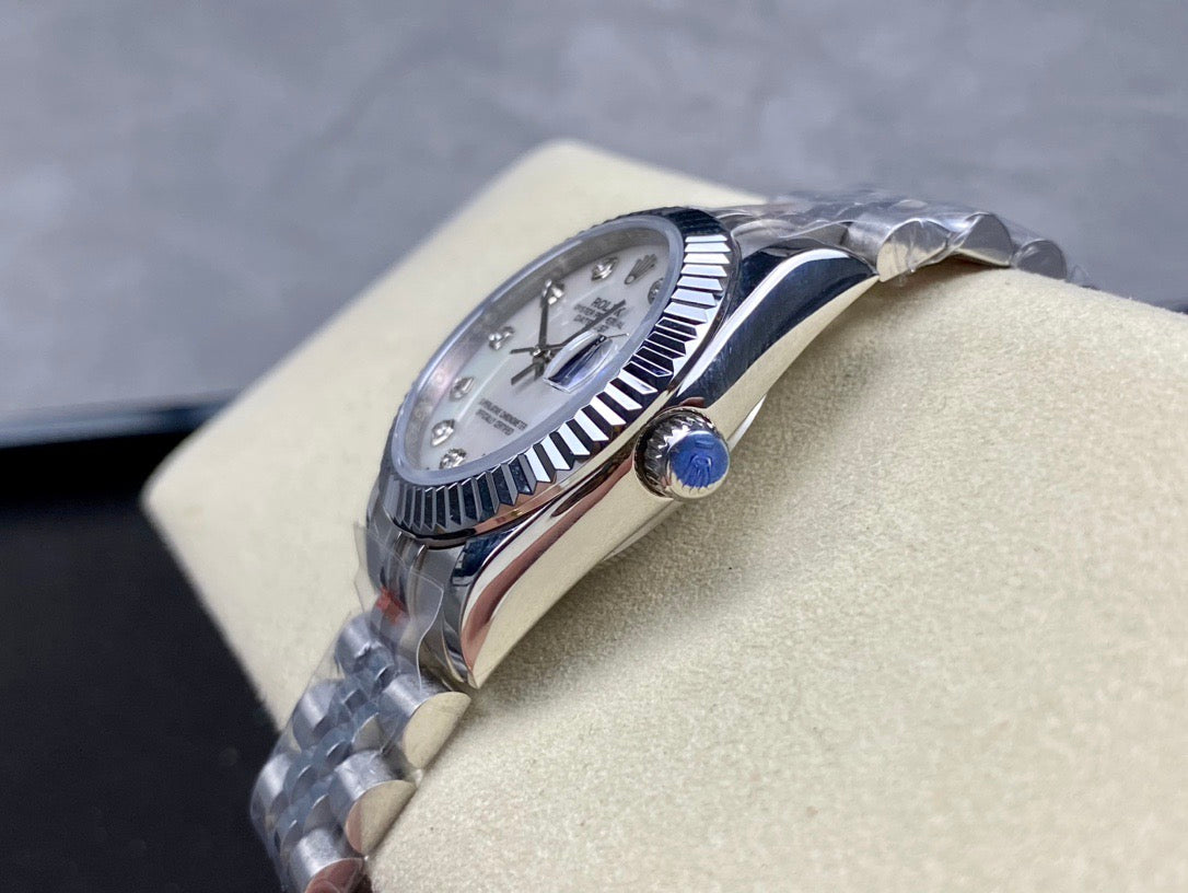 Rolex Datejust 31 Mother-Of-Pearl Dial Stainless Steel
