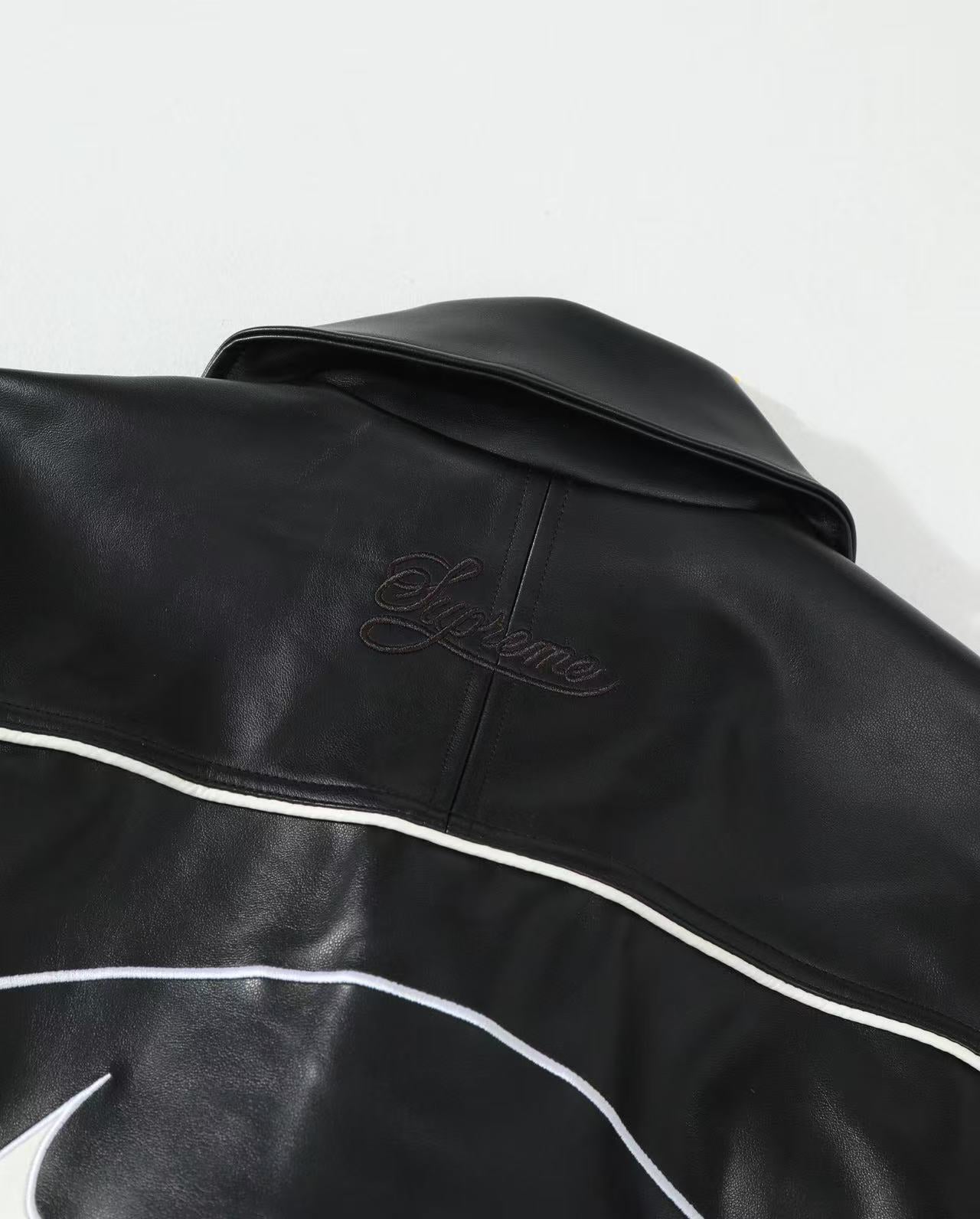 Sup x Nike Bomber Jacket Black Leather