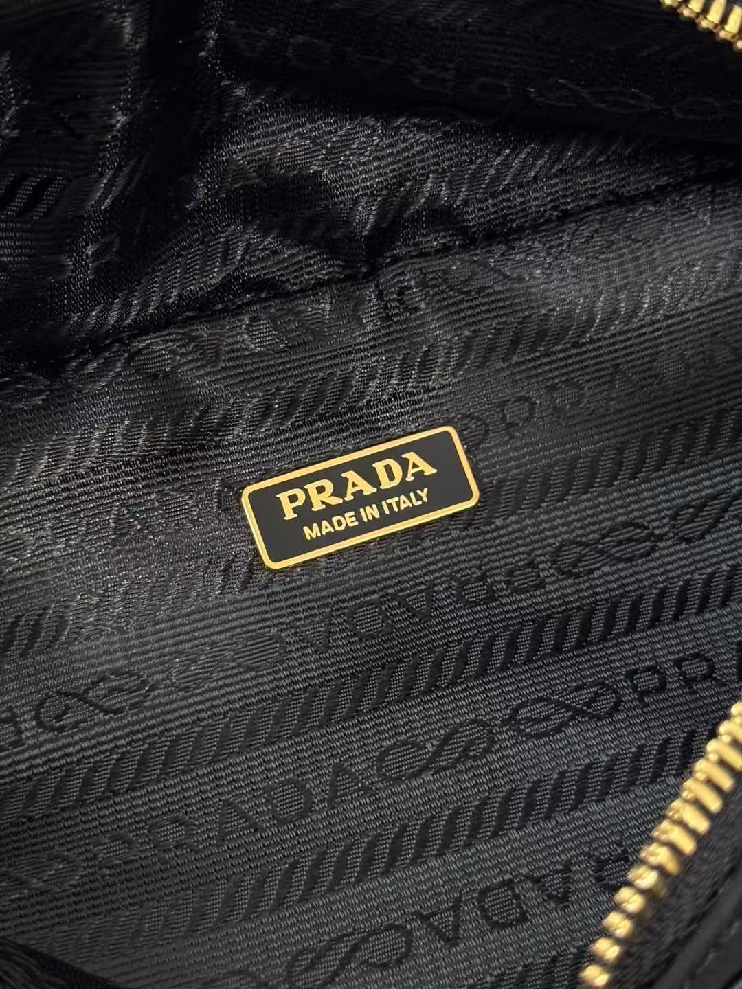 Prada Re-Nylon Belt Bag Black Re-Nylon 681010