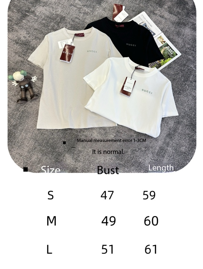 GG Short-Sleeve T-Shirt Cotton 350873