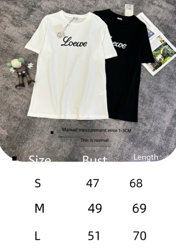 Loewe SS26 Short-Sleeve T-Shirt Cotton 350543
