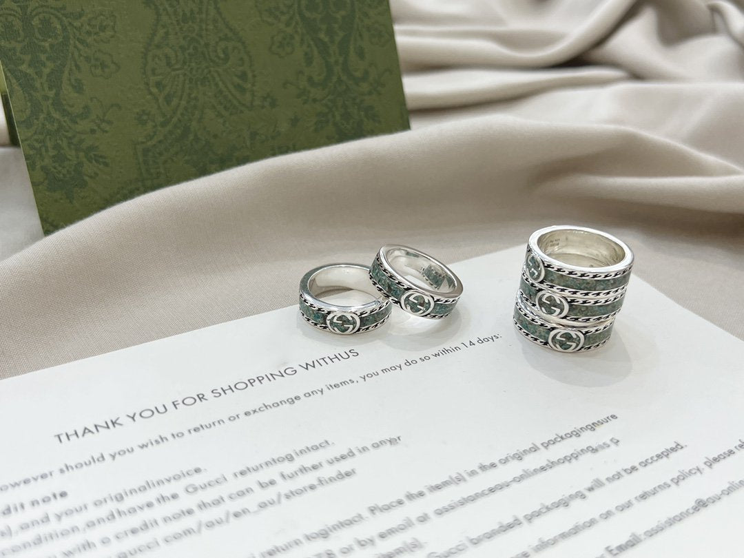 GG INTERLOCKING G RING