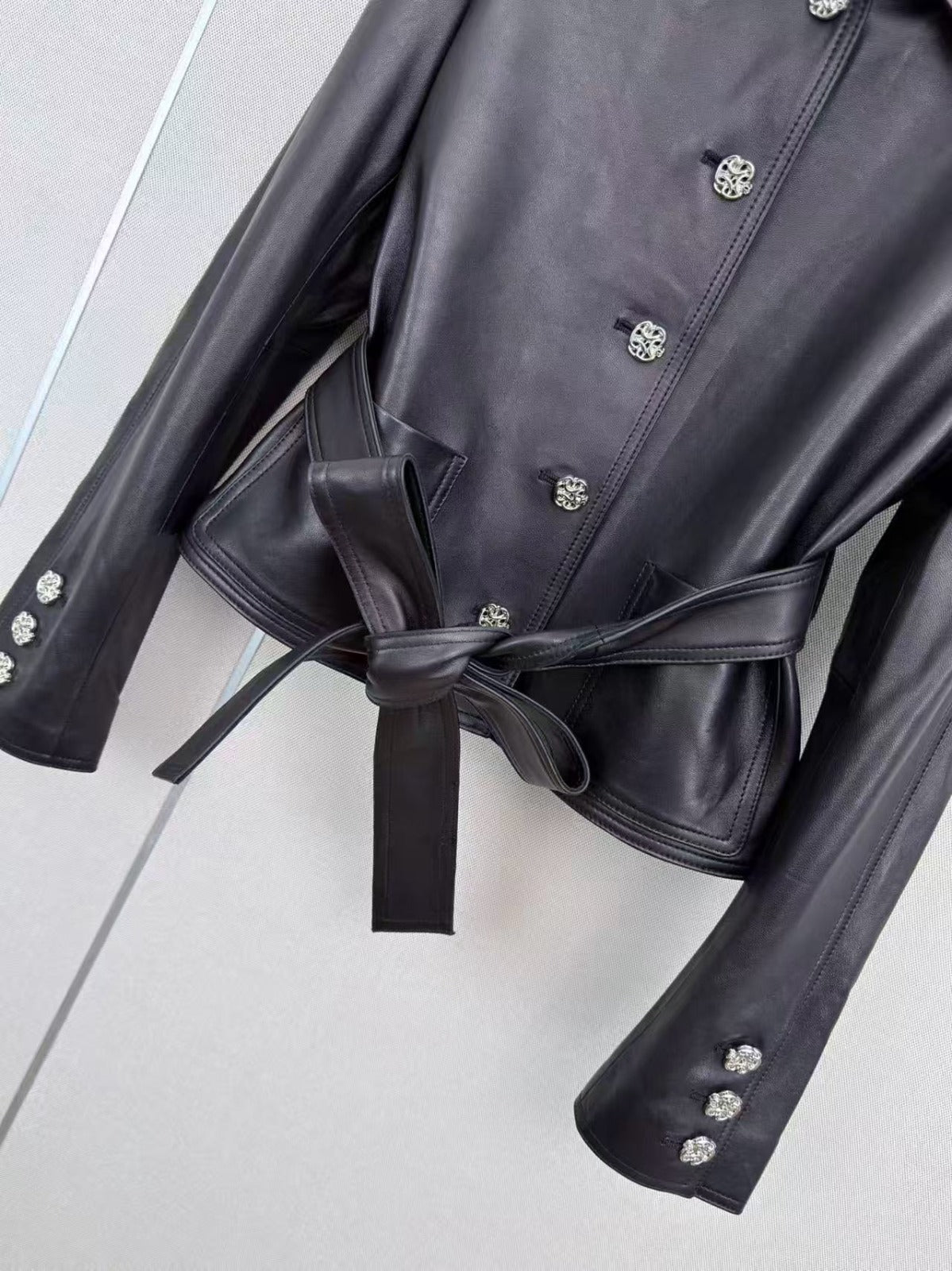 CC Fall Winter 2026 Pre-Collection Jacket Black Lambskin