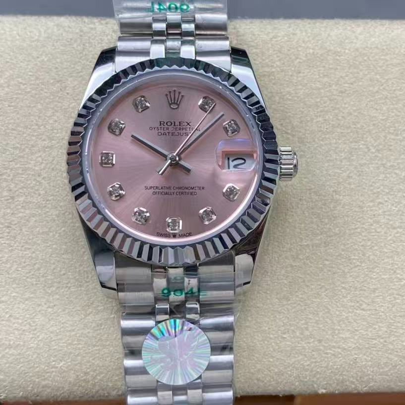 Datejust 31mm Steel Pink Dial