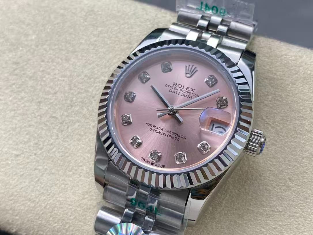 Datejust 31mm Steel Pink Dial