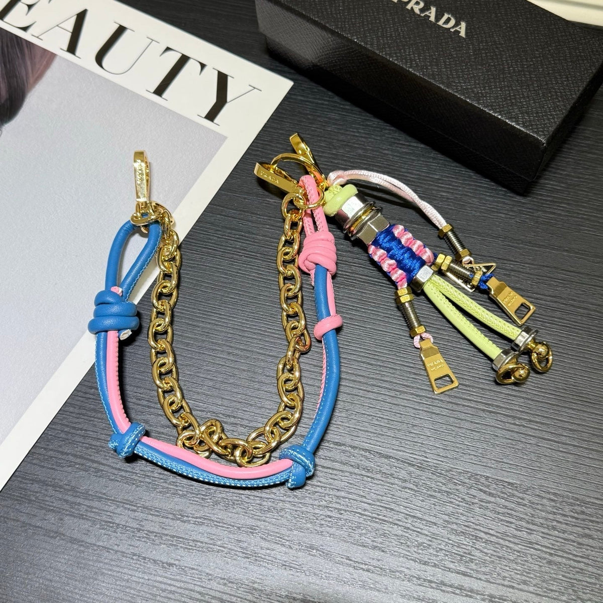 Prada Robot Strap Charm