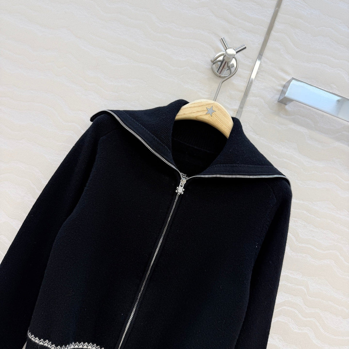CD 26FW DiorAlps Zipped Cardigan Wool 441029