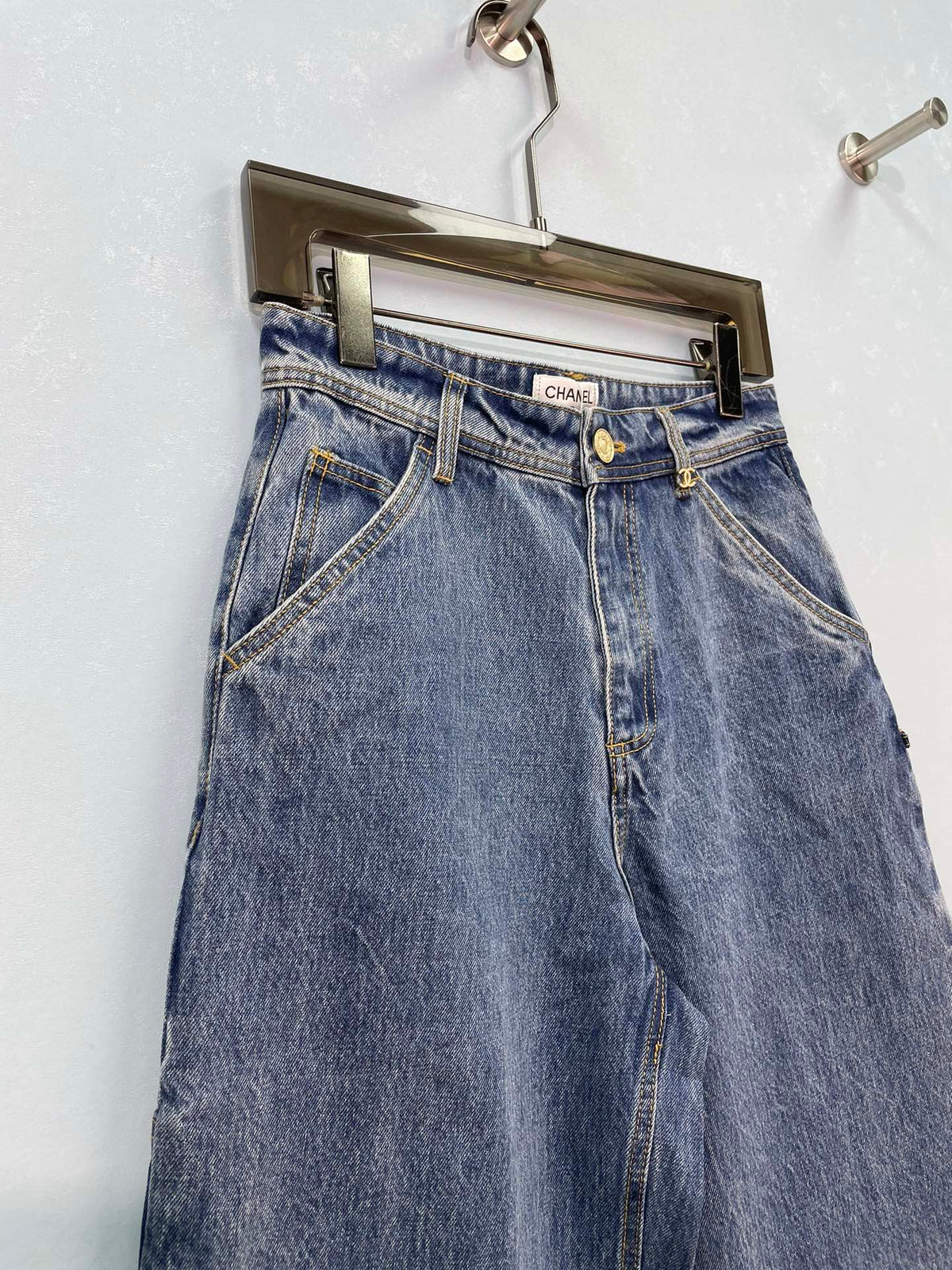 Chanel 26S Wide-Leg Jeans 1536