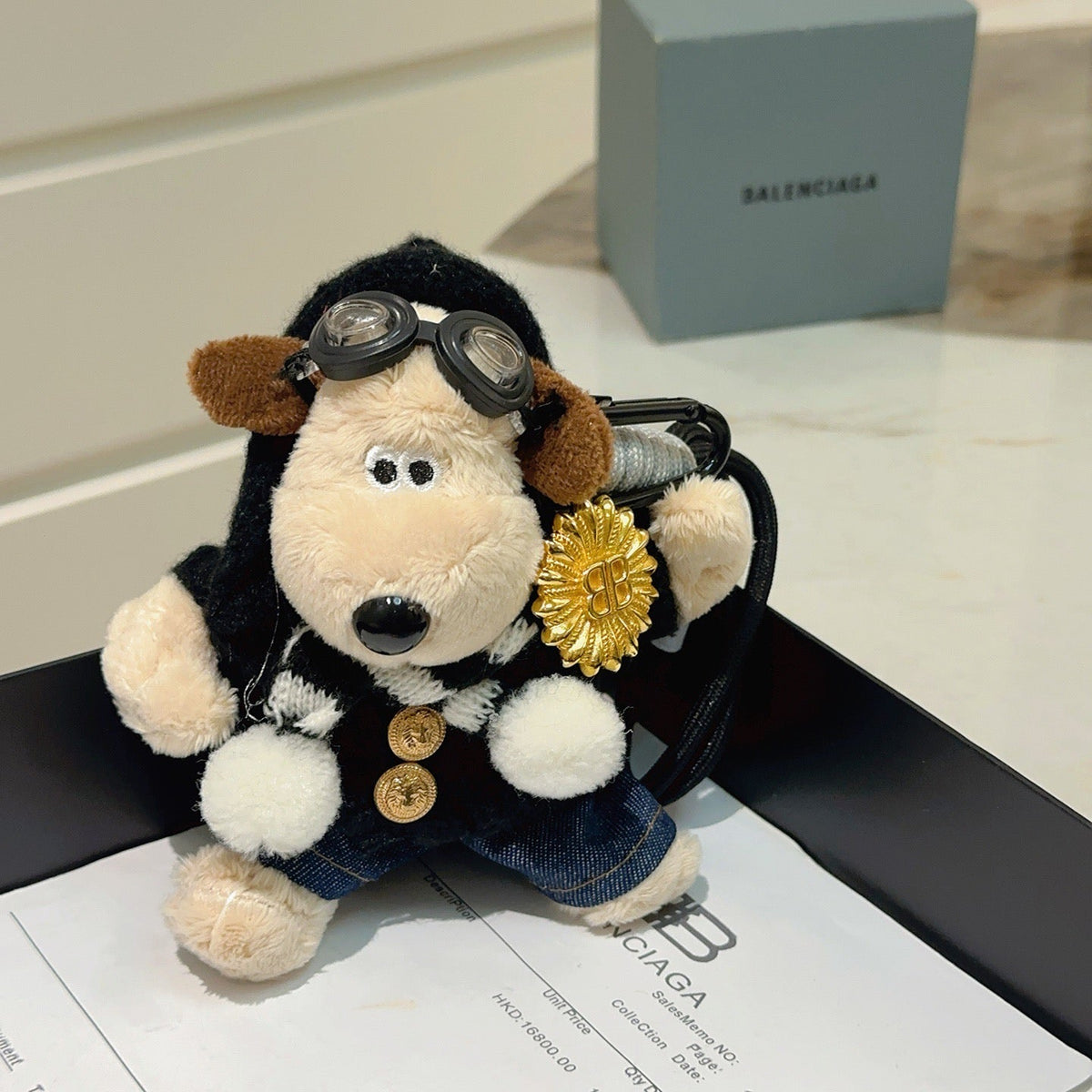 Balenciaga Plush Groomit Charm