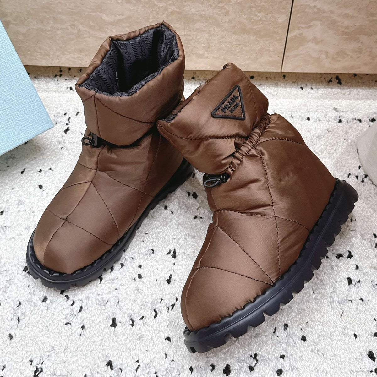 Prada 2026 Snow Boots Fabric 180394