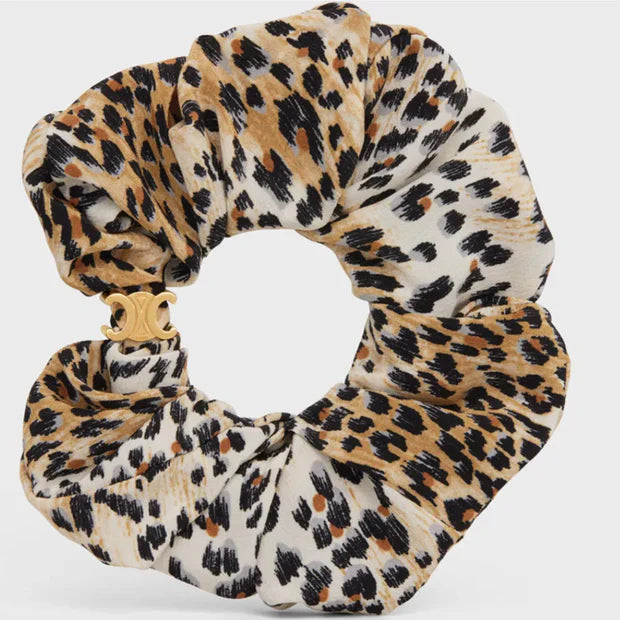 Celine Scrunchy Leopard Bracelet