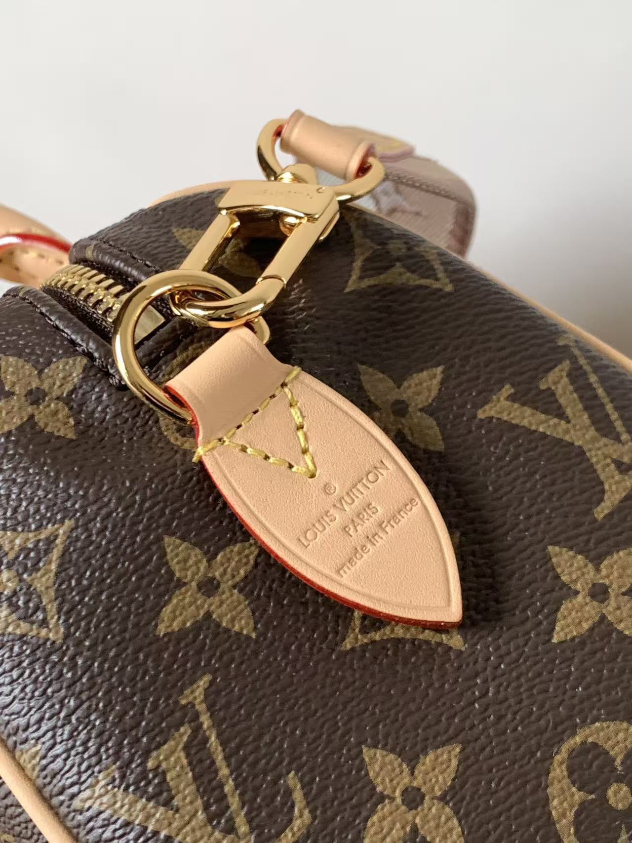 LV Speedy Bandoulière 20cm Brown Monogram Canvas GHW