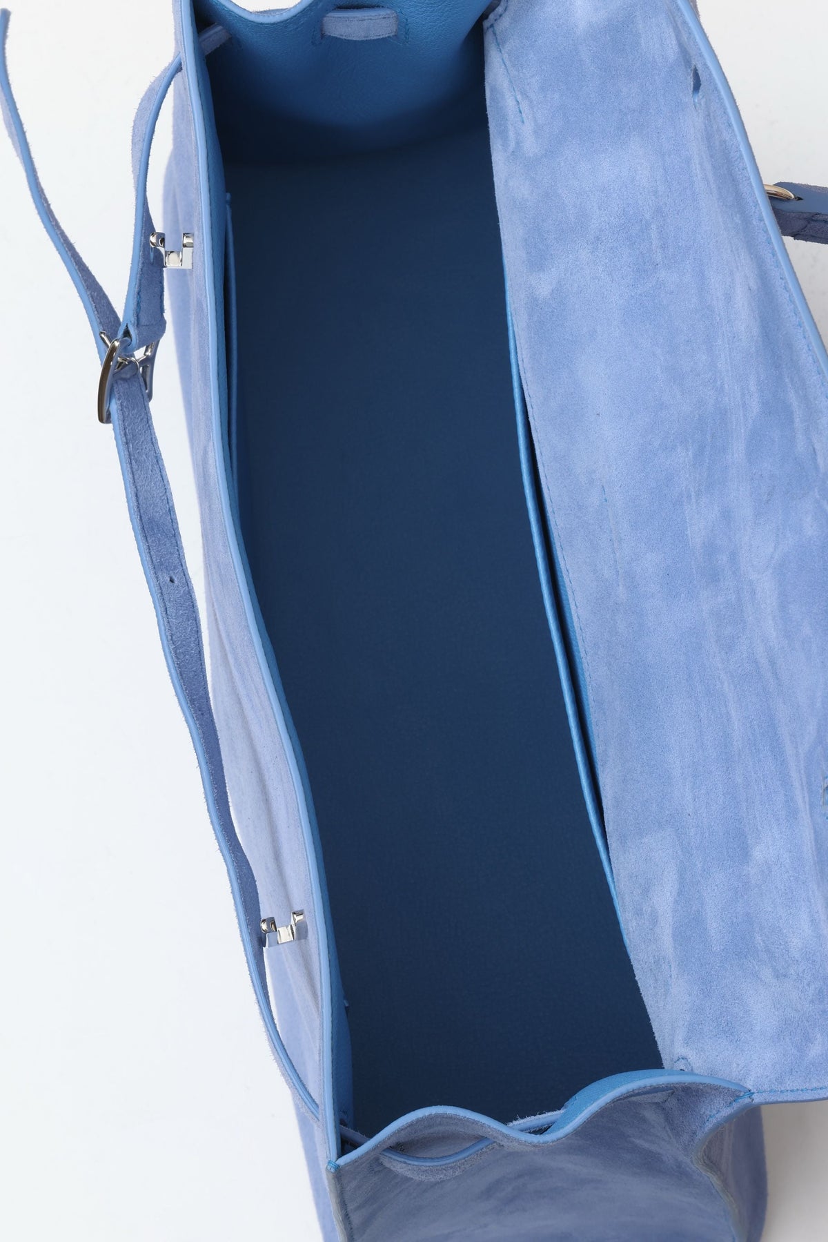High-end Hermes 2026 Kelly Bag 35cm Bright Blue Suede