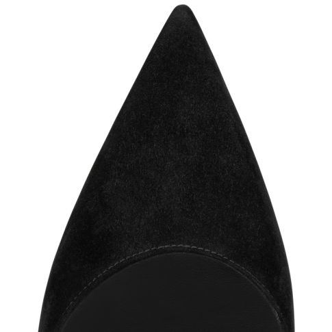 CL Condoroline 55 Mm Sling Back Pumps Veau Velours Black