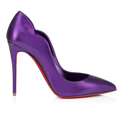 CL Hot Chick 100 Mm Pumps Nappa Leather Jacaranda
