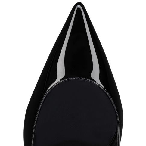 CL Hot Chick Sling 70 Mm Sling Back Pumps Patent Leather Black