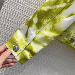 CD 25 Miss Dior Set Lime Yellow mix White Cotton