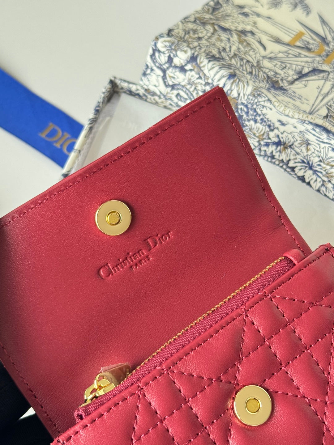 CD My Dior Glycine Wallet Lambskin GHW