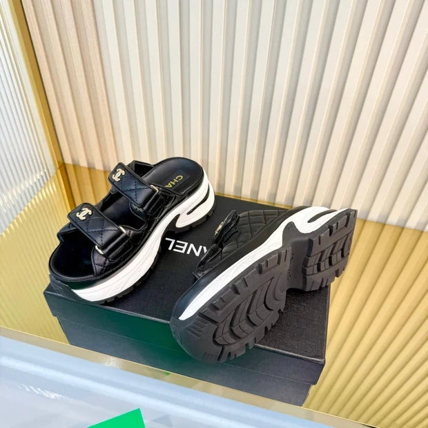 Chanel 2026 Platform Sandals Calfskin 927909