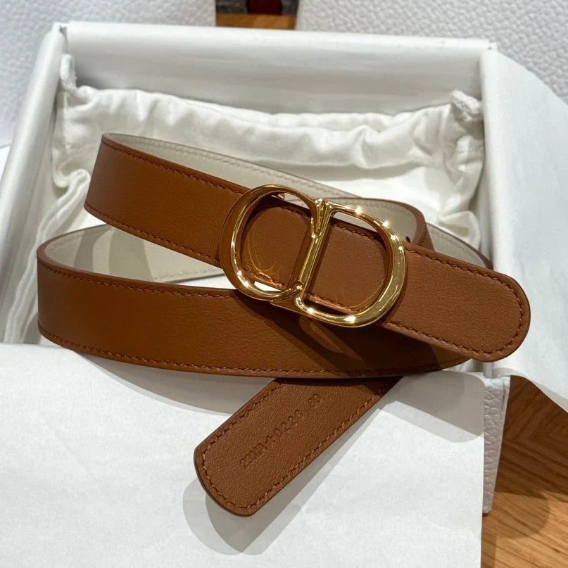 Dior 2026 30 Montaigne Reversible Belt 20mm Leather 215407