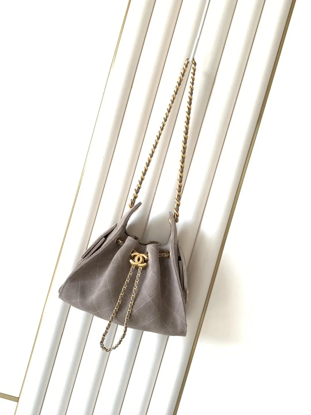 Chanel 2026 Hobo Bag 22cm And 30cm Suede Leather