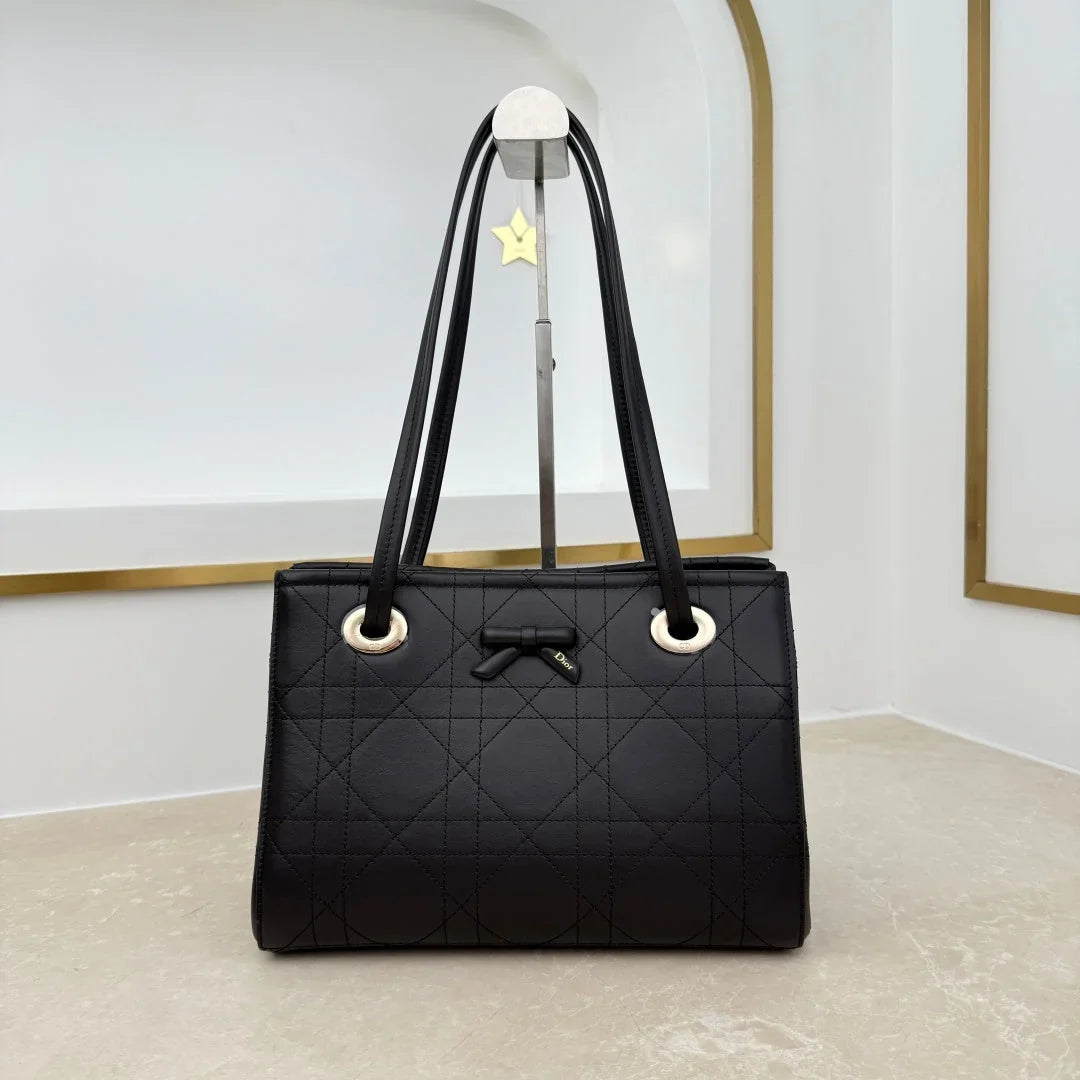 Dior 2026 Promenade Bag 27cm Canvas Suede Leather