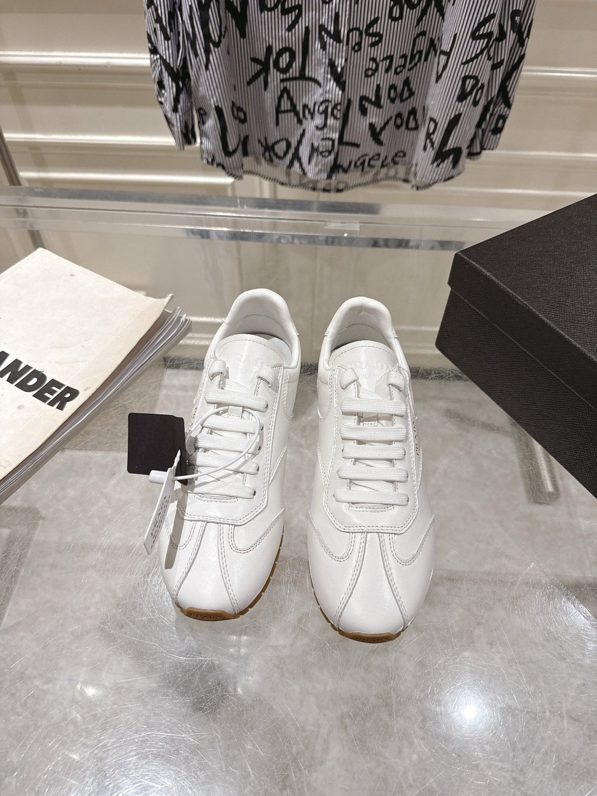 Prada 2026 Re-Nylon Sneakers Suede Leather 148118