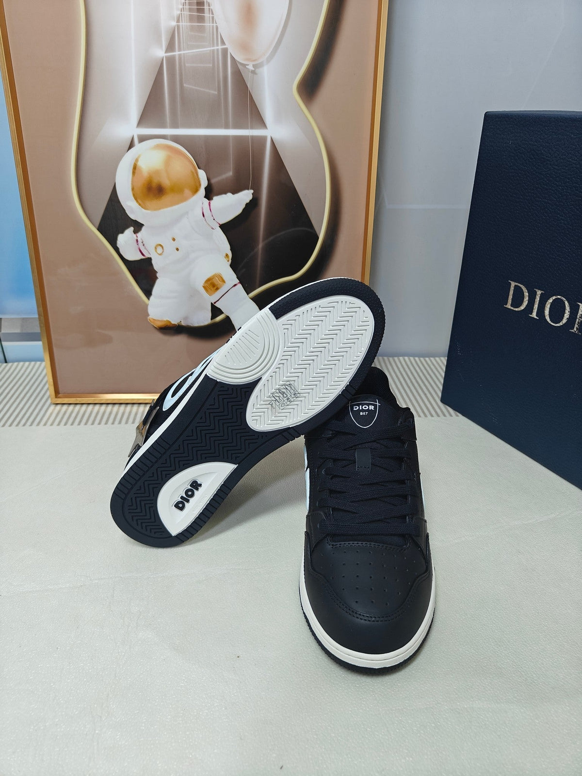 CD 26s Low Top Sneaker Black Calfskin 314925