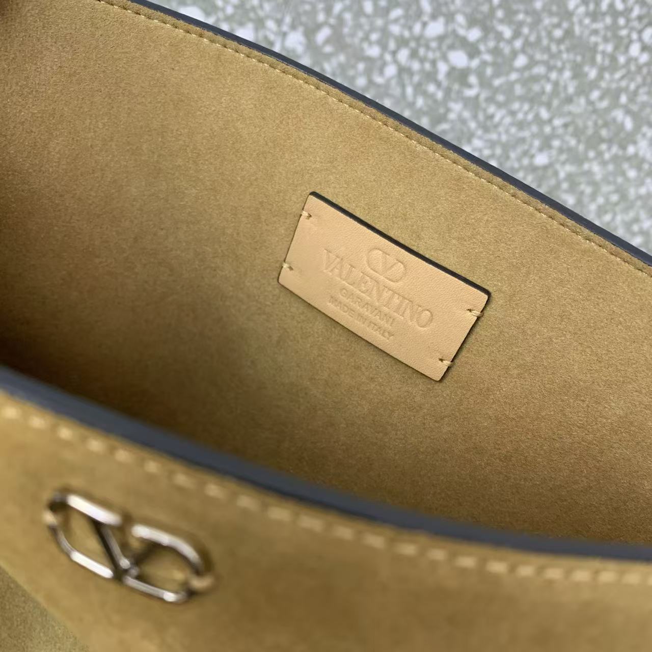 VT Nellcôte Shoulder Bag With Fringes Brown Suede