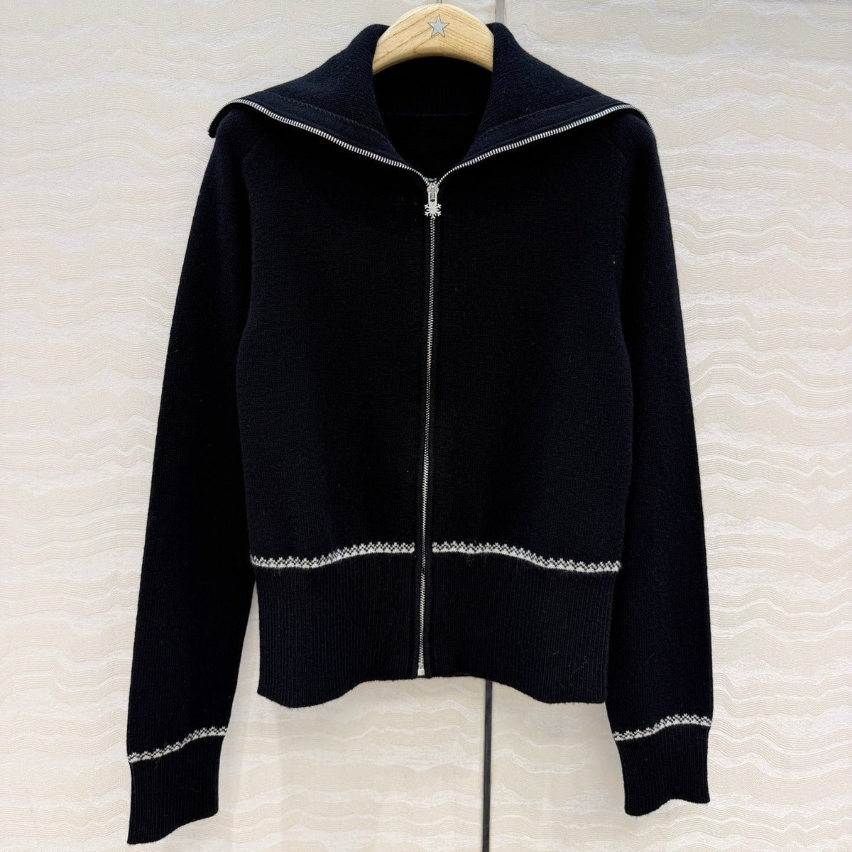 CD 26FW DiorAlps Zipped Cardigan Wool 441029