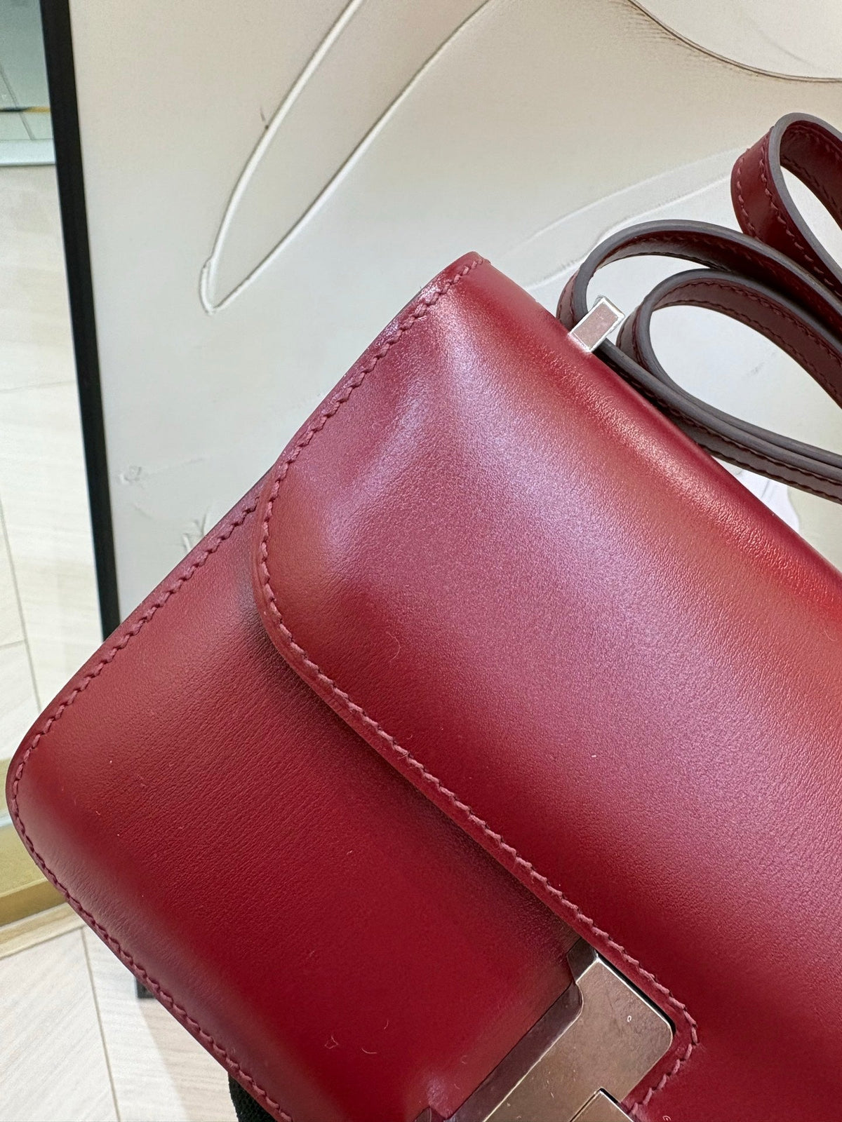 High-end Hermes 2026 Constance Elan 24cm Bag Epsom Leather 1