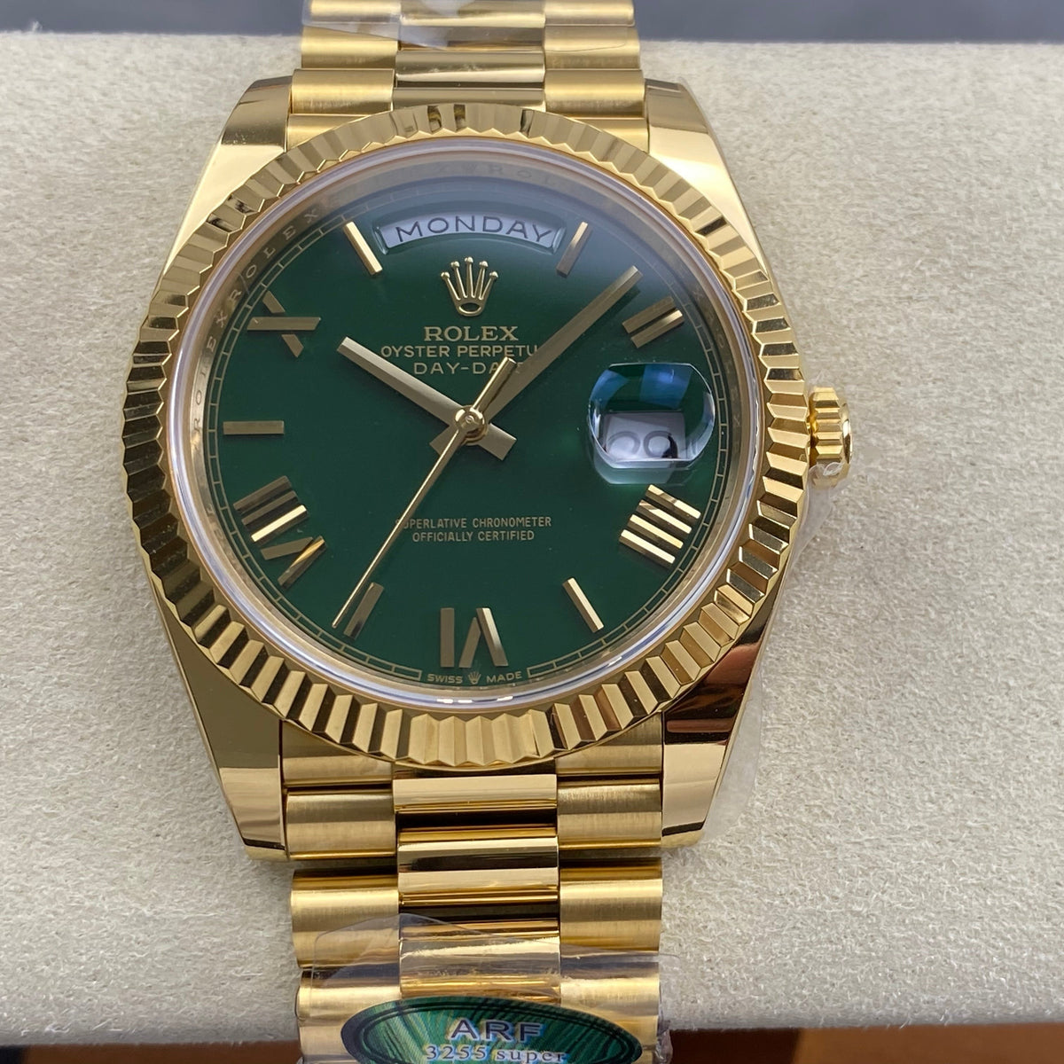 Rolex Day-Date Oyster Perpetual Day-Date 40mm Green Dial