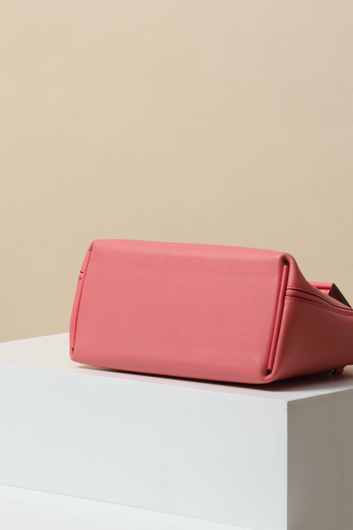 High-end Hermes 2026 24/24 Bag 21cm Lipstick Pink Evercolor/Swift Calfskin